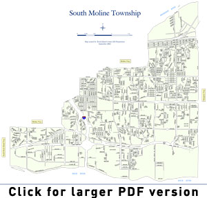 South Moline Township Map
